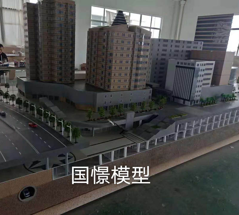 巴塘县建筑模型