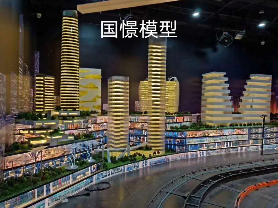 巴塘县建筑模型