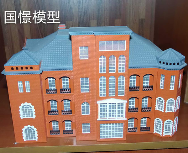 巴塘县建筑模型